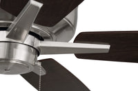 Craftmade - S60BNK5-60DWGWN - 60" Ceiling Fan - Super Pro 60 - Brushed Polished Nickel