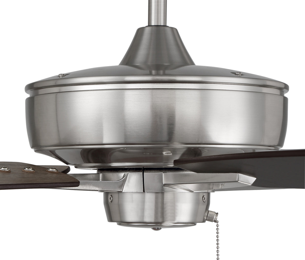 Craftmade - S60BNK5-60DWGWN - 60" Ceiling Fan - Super Pro 60 - Brushed Polished Nickel