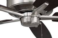 Craftmade - S60BNK5-60DWGWN - 60" Ceiling Fan - Super Pro 60 - Brushed Polished Nickel