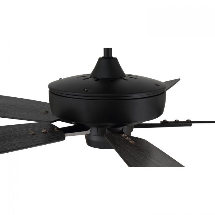 Craftmade - S60FB5-60FBGW - 60" Ceiling Fan - Super Pro 60 - Flat Black