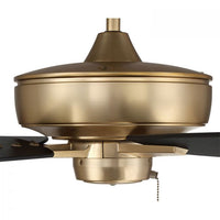 Craftmade - S60SB5-60BWNFB - 60" Ceiling Fan - Super Pro 60 - Satin Brass