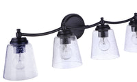 Craftmade - 50204-FB - Four Light Vanity - Tyler - Flat Black