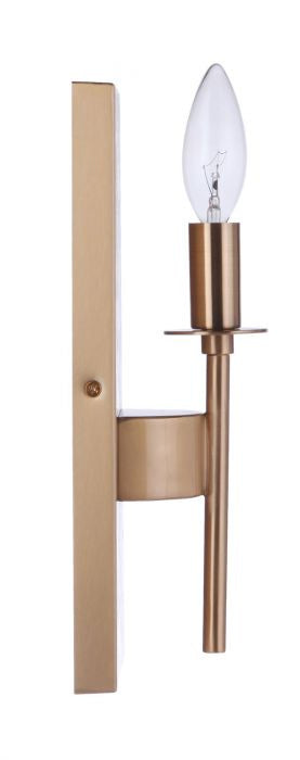Craftmade - 54361-SB - One Light Wall Sconce - Larrson - Satin Brass