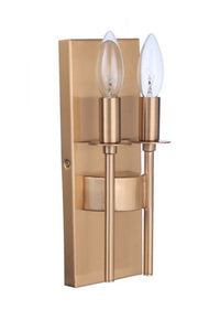 Craftmade - 54362-SB - Two Light Wall Sconce - Larrson - Satin Brass
