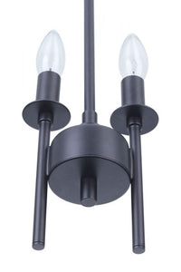 Craftmade - 54392-FB - Two Light Mini Pendant - Larrson - Flat Black