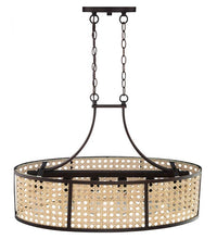 Craftmade - 54576-ABZ - Six Light Island Pendant - Malaya - Aged Bronze Brushed