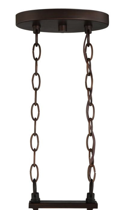 Craftmade - 54576-ABZ - Six Light Island Pendant - Malaya - Aged Bronze Brushed