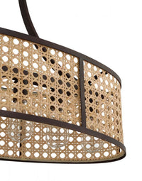 Craftmade - 54576-ABZ - Six Light Island Pendant - Malaya - Aged Bronze Brushed