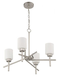 Craftmade - 54624-SN - Four Light Chandelier - Cadence - Satin Nickel