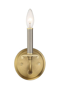 Craftmade - 54861-BNKSB - One Light Wall Sconce - Stanza - Brushed Polished Nickel/Satin Brass