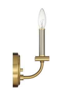 Craftmade - 54861-BNKSB - One Light Wall Sconce - Stanza - Brushed Polished Nickel/Satin Brass