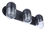 Craftmade - 55003-FB - Three Light Vanity - Pill - Flat Black