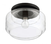 Craftmade - X3112-FB - One Light Flushmount - Peri - Flat Black