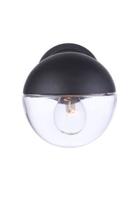 Craftmade - ZA3404-MN - One Light Outdoor Wall Mount - Evie - Midnight