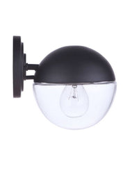 Craftmade - ZA3404-MN - One Light Outdoor Wall Mount - Evie - Midnight