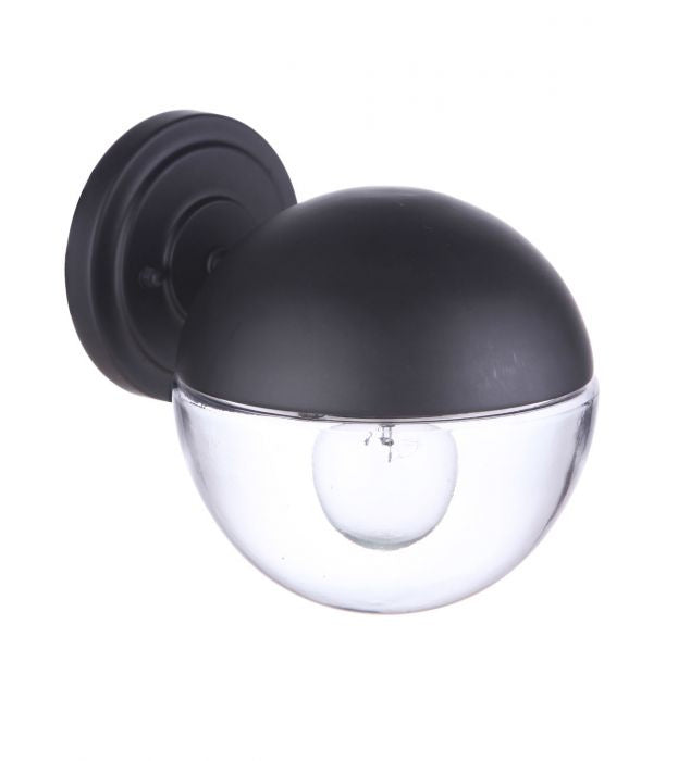 Craftmade - ZA3404-MN - One Light Outdoor Wall Mount - Evie - Midnight