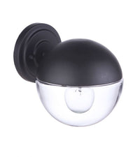 Craftmade - ZA3404-MN - One Light Outdoor Wall Mount - Evie - Midnight