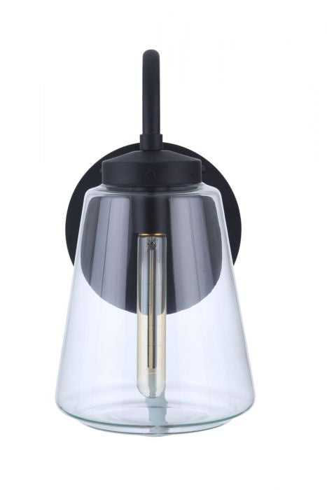 Craftmade - ZA3814-MN - One Light Outdoor Wall Mount - Laclede - Midnight