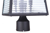 Craftmade - ZA4115-MN - Three Light Outdoor Post Mount - Armstrong - Midnight