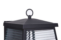 Craftmade - ZA4124-MN - Three Light Outdoor Wall Mount - Armstrong - Midnight