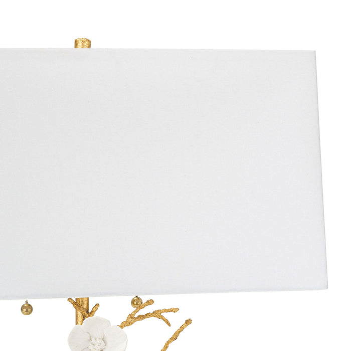 Regina Andrew Two Light Table Lamp from the Cherise collection in Gold finish
