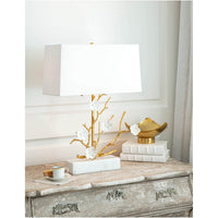 Regina Andrew Two Light Table Lamp from the Cherise collection in Gold finish