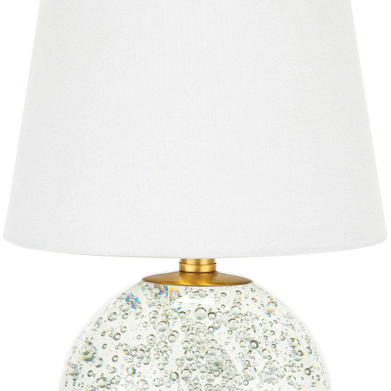 Regina Andrew One Light Mini Lamp from the Bulle collection in Clear finish