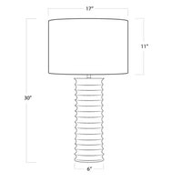 Regina Andrew - 13-1482WT - One Light Table Lamp - Nabu - White