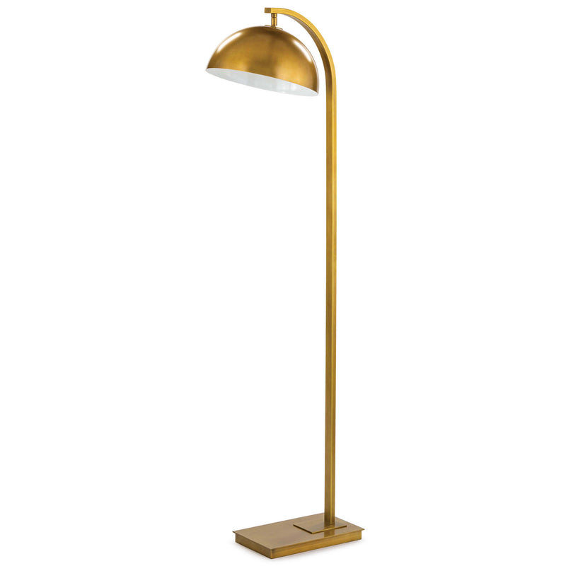 Regina Andrew - 14-1049NB - One Light Floor Lamp - Otto - Natural Brass