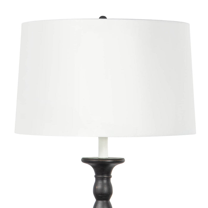 Regina Andrew One Light Floor Lamp from the Perennial collection in Ebony finish
