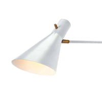 Regina Andrew - 15-1135WTNB - Two Light Wall Sconce - Spyder - White