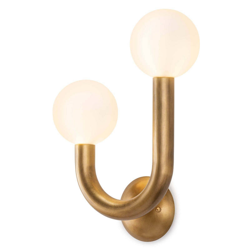 Regina Andrew - 15-1144L-NB - LED Wall Sconce - Happy - Natural Brass