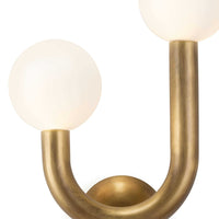 Regina Andrew - 15-1144L-NB - LED Wall Sconce - Happy - Natural Brass