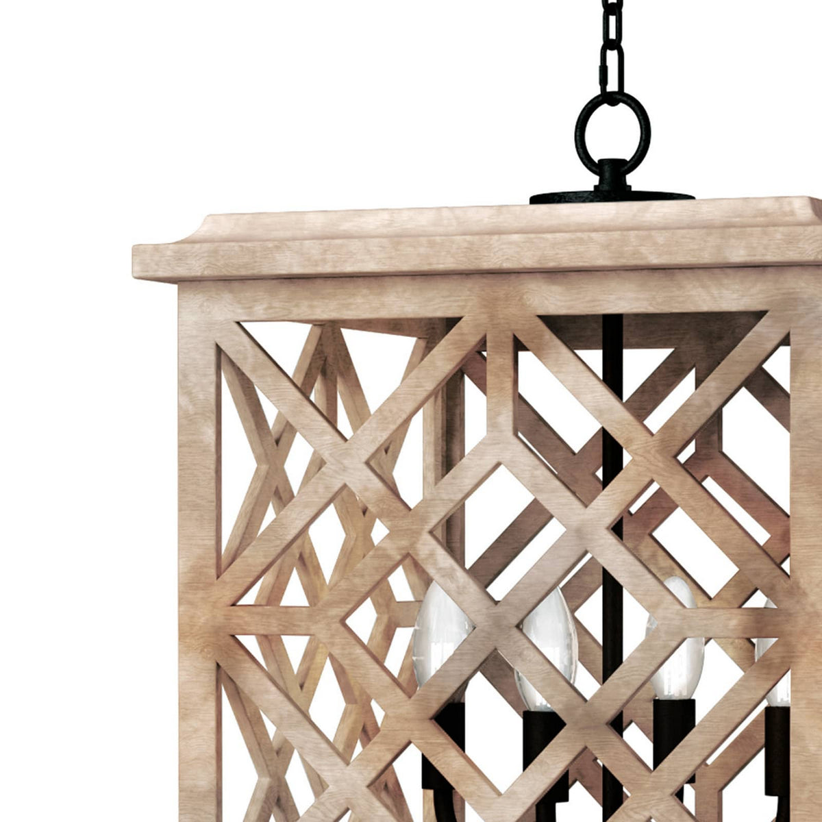 Regina Andrew - 16-1364NAT - Four Light Lantern - Chatham - Natural