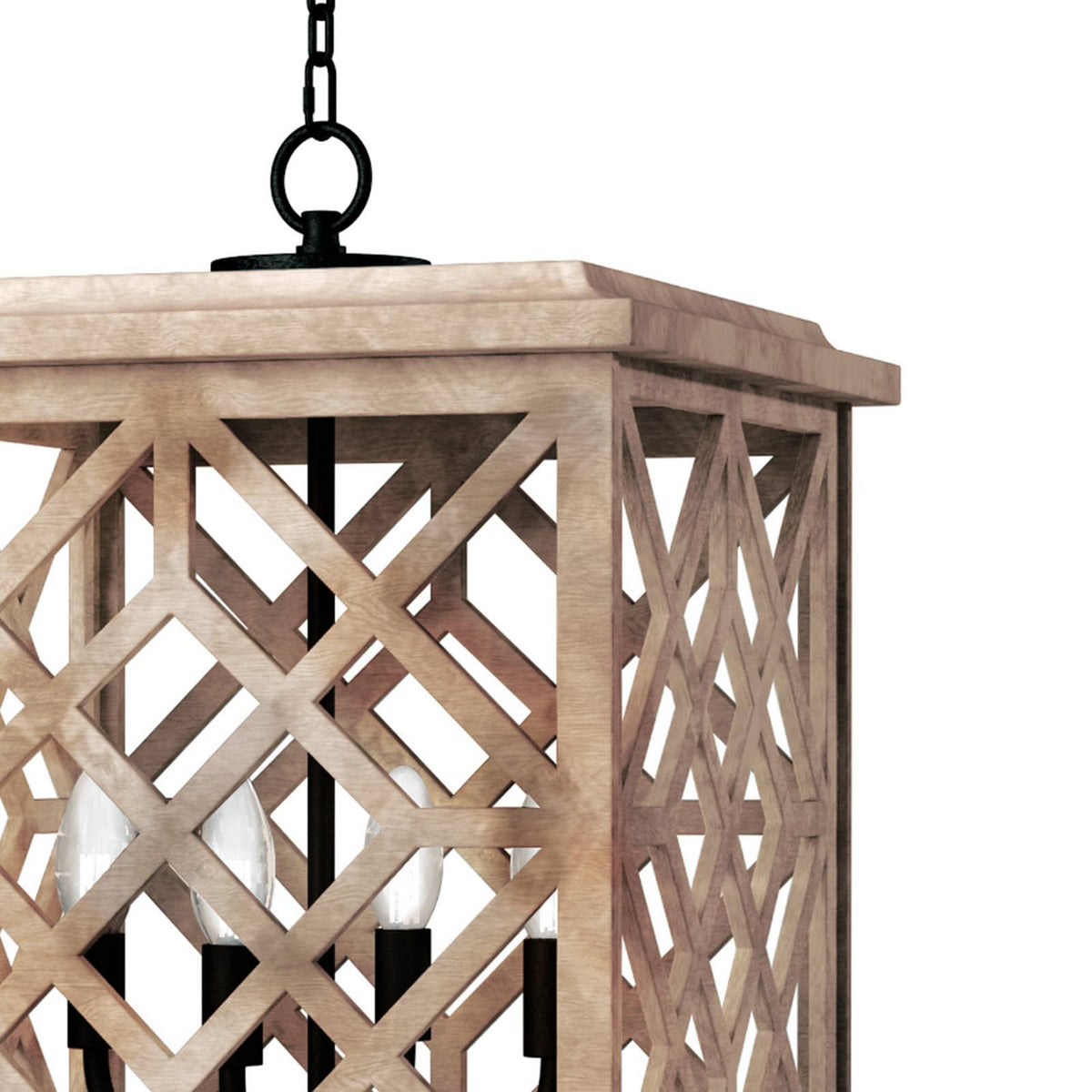Regina Andrew - 16-1364NAT - Four Light Lantern - Chatham - Natural