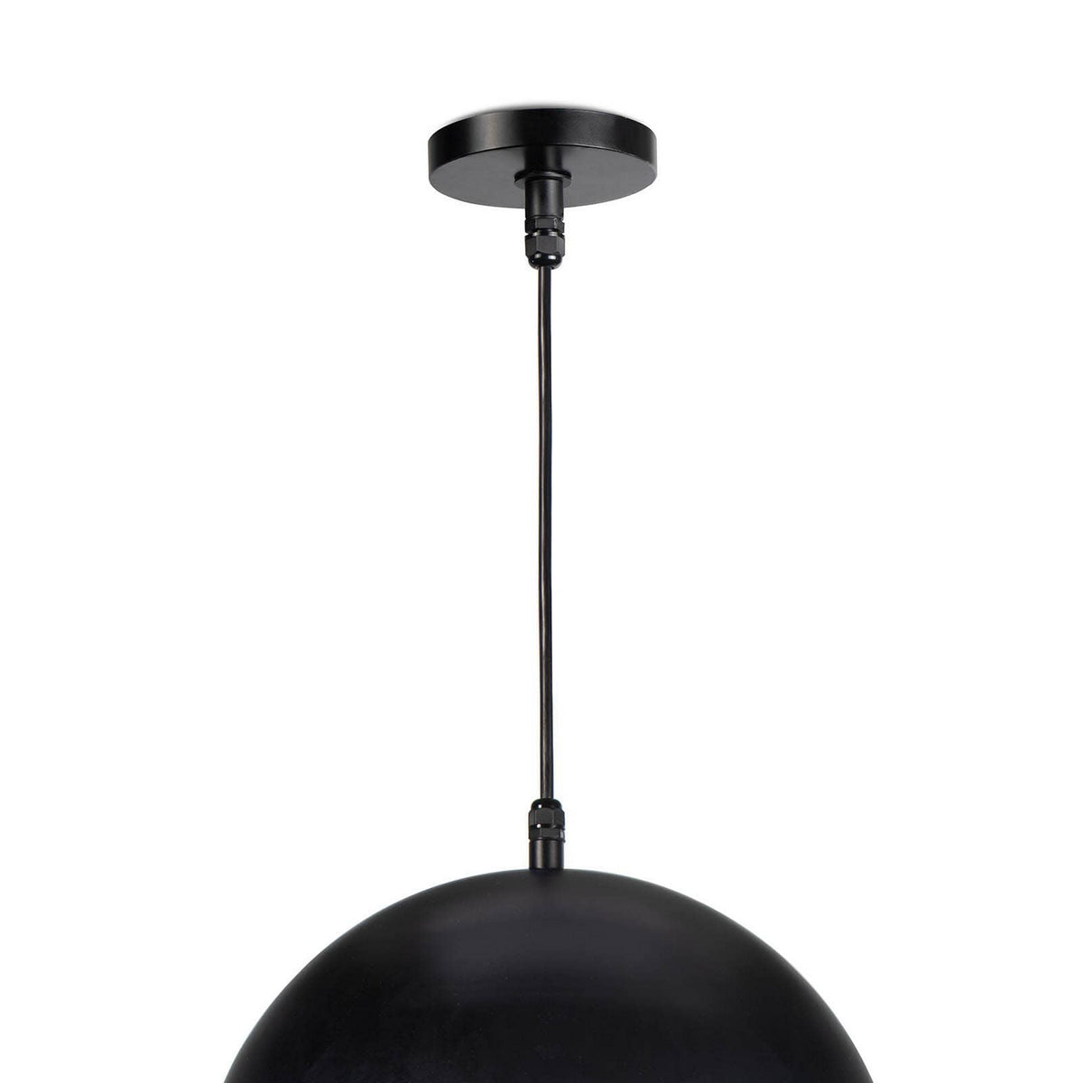 Regina Andrew - 17-1003BLK - One Light Pendant - Peridot - Black