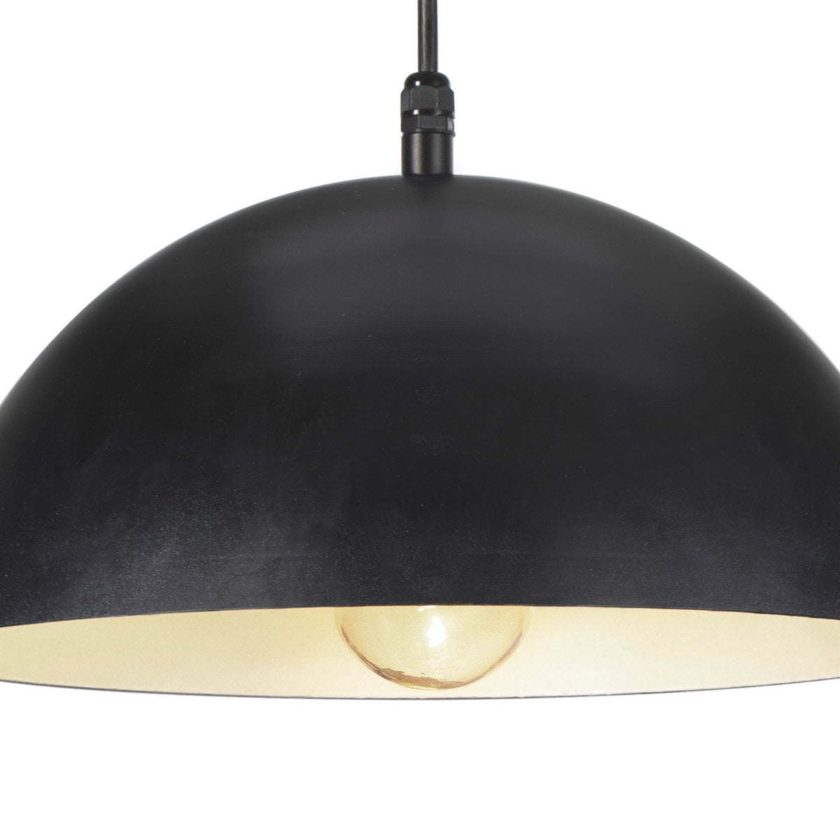 Regina Andrew - 17-1003BLK - One Light Pendant - Peridot - Black
