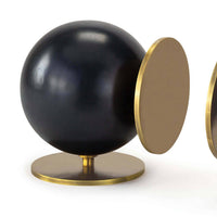 Regina Andrew - 20-1420 - Bookends - Grant - Blackened Brass