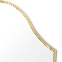 Regina Andrew - 21-1120NB - Mirror - Crest - Natural Brass