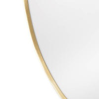 Regina Andrew - 21-1120NB - Mirror - Crest - Natural Brass