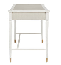 Currey and Company - 3000-0190 - Desk - Aster - Off-White/Fog/Brass