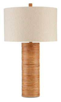 Currey and Company - 6000-0735 - One Light Table Lamp - Salome Table Lamp - Natural