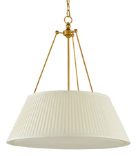 Currey and Company - 9000-0793 - LED Pendant - Antique Gold Leaf/White