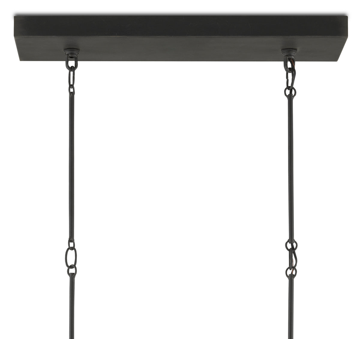 Currey and Company - 9000-0809 - Five Light Chandelier - Steelhouse - Blacksmith