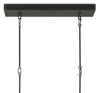 Currey and Company - 9000-0809 - Five Light Chandelier - Steelhouse - Blacksmith