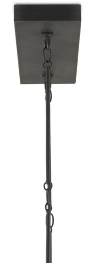 Currey and Company - 9000-0809 - Five Light Chandelier - Steelhouse - Blacksmith