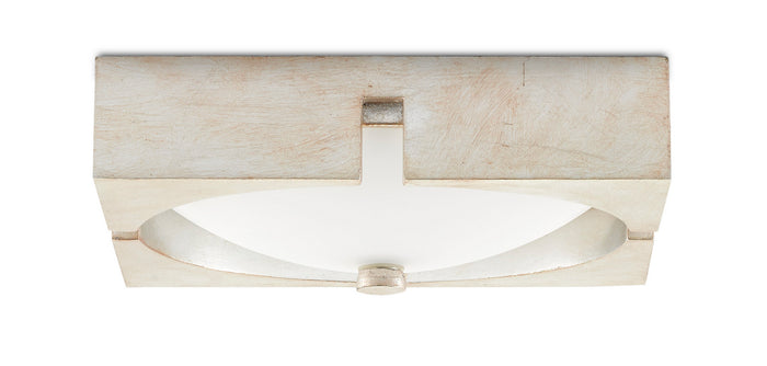 Currey and Company LED Flush Mount from the Barry Goralnick collection in Champagne finish