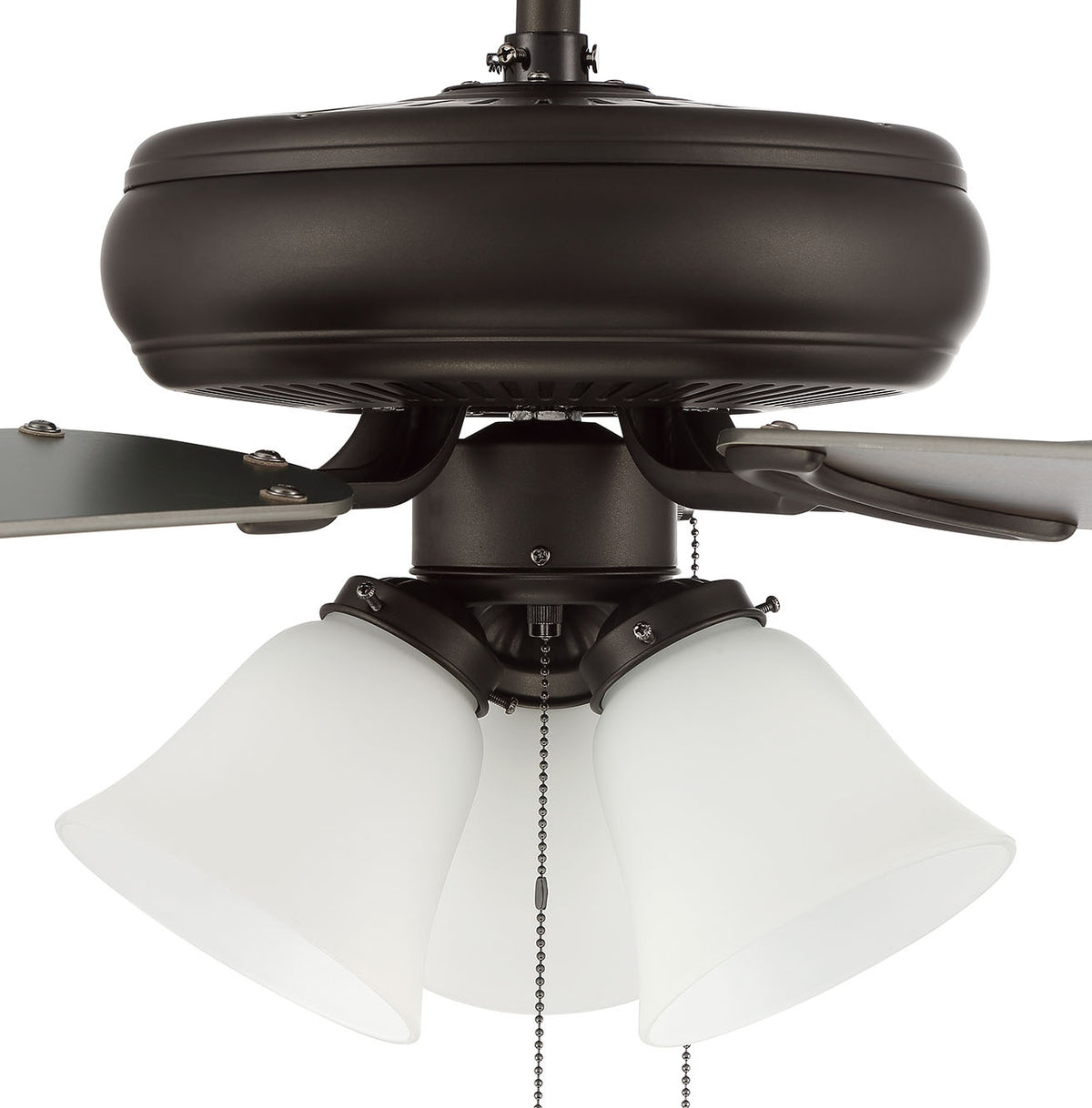 Craftmade - DCF52ESP5C3W - 52"Ceiling Fan - Decorator's Choice 3 Light Kit - Espresso