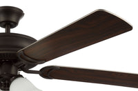 Craftmade - DCF52ESP5C3W - 52" Ceiling Fan - Decorator's Choice 3 Light Kit - Espresso