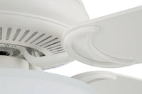Craftmade - DCF52W5C3W - 52" Ceiling Fan - Decorator's Choice 3 Light Kit - Matte White